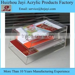 Factory Wholesale Acrylic Flyer Display Stand and Leaflet Holder and Brochure Holder thumbnail-2