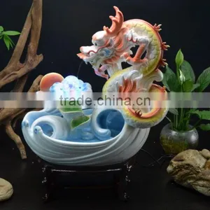 White Ceramic Gift Craft Dragon Ball for Home Decorating thumbnail-5
