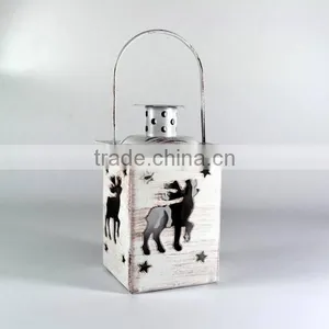 Mini Christmas Deer Lantern thumbnail-1