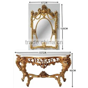 Victorian Reproduction Furniture Console Tabel Sets For Living Room Decor thumbnail-5