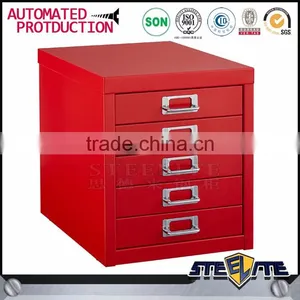 Australia Hot Sale Living Room Furniture Cheap Bedside Small Metal 5 Drawers Cabinet thumbnail-4