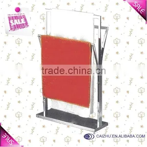 2016 Mannufacturer China Stainless Steel Bathroom Towel Drying Rack Standing thumbnail-1