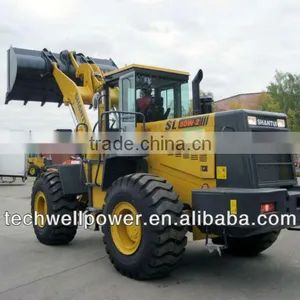 Shantui Front Wheel Loader With 5 Tons Capacity thumbnail-1