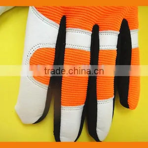Cheap Custom Fashion Neoprene Spandex Garden Safety Work Mechanical Palm Grip Leather Women Garden Gloves thumbnail-2