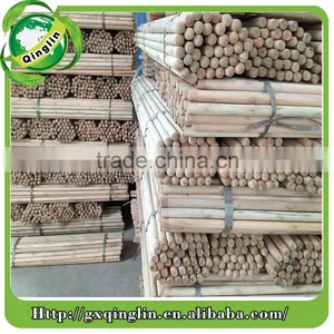 Dry Smooth Natural Broom Handle Wood Factory in China Guigang City thumbnail-2