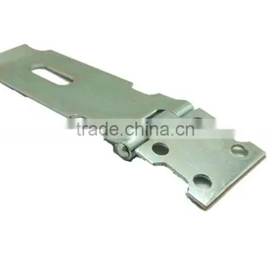 Garage Door Steel Padlock Clasp Hasp and Staple 3-1/2", Regular Hasps and Staple thumbnail-5