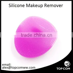 Silicone Makeup Cleaner Brush Precision Pore Cleaning Pad Anti-slip Blackhead Remover Facial Cleansing Friction Pad thumbnail-2