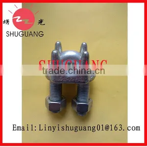 Hot Dipped Galvanized DIN741 Wire Rope Clip thumbnail-1