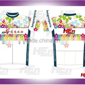 2014 New Custome Road Bike Clothing Long Jersey Cycling Clothing Full Sleeve Bike Jersey Pro Team Sublimation Design thumbnail-1
