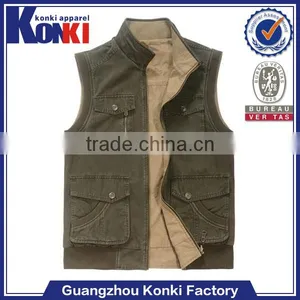 Top Brand Men Cool Multi Pocket Vest thumbnail-1