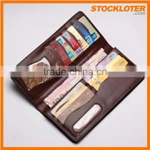 High Quality Cheap Price Order Cancelled Shipment Men PU Wallet Stock Wholesale thumbnail-3