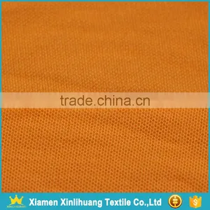 Hot Sale TC 65 Polyester 35 Cotton Orange Pique Knit Fabric for Polo Shirts thumbnail-3