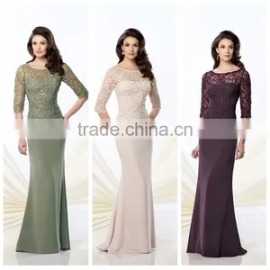 Office Nigth Chiffon Long Sleeve Fashion Women Dress Patterns thumbnail-1