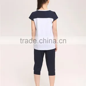 2016 Fashion Dress Leisure Short Sleeves t Shirt Children's Suit of Clithes for Little Girls thumbnail-5