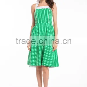 Hot Selling Lady Vintage 40s Dress Swing Dress Rockabilly Retro PinUp Dress Rockabilly Dress Knee Length Dress thumbnail-4