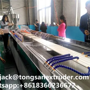 2017 New Type 250-600mm Width PVC WPC Wall Panel Production Line thumbnail-1