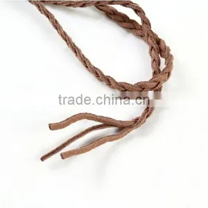 Manufacturers Selling Wholesale DIY Accessories Korea Velvet Three Shares Braided Imitation Leather Rope / Collar / Item Rope thumbnail-3