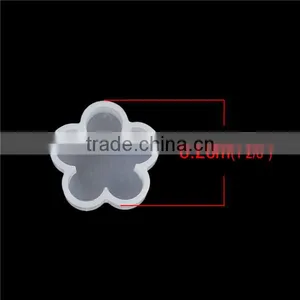 Silicone DIY Tools Resin Mold Flower White 32mm x 31mm thumbnail-2