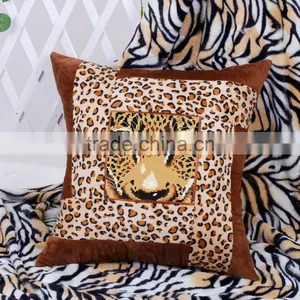 Multicolor Leopard Print Pattern Hand Embroidery Diy Cross Stitch Sets Beautiful thumbnail-1