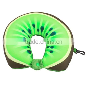Soft U Shape Cushion Journey From Watermelon Kiwifruit Orange Fruit Cushions Tourism Neck AutoTravel Pillows thumbnail-2