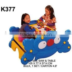 K377 2 IN 1 SEE SAW & TABLE thumbnail-1
