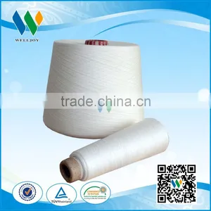Raw White Polyester Yarn Cheap Price Spun Polyester Spun Yarn thumbnail-3