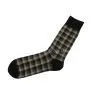 Men Fashion Grid Cotton Socks Customed Jacquard Sock thumbnail-1