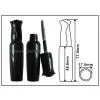 Black Plastic Cosmetic Tube/mascara Tube Packaging thumbnail-2