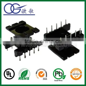ER2820 Aluminium Bobbin,vertical,pin5+5 thumbnail-1