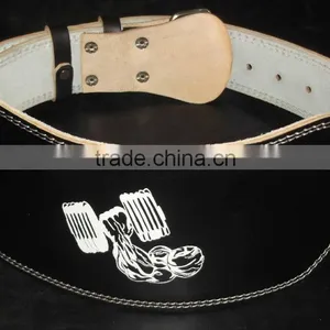 Custom 6" Leather Belt /Gym Leather Belt /weight Lifting Belts thumbnail-4