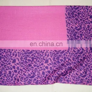 Gauze Pashmina Silk Pashmina Wool Printed Shawls. thumbnail-3