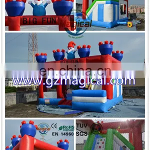 Inflatable Christmas Jumping Castle Inflatable Bounce Inflatable Castle thumbnail-1