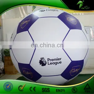 Hongyi Custom Cheap Inflatable Advertising Football Replica Balloon, Inflatable Soccer Ball thumbnail-3