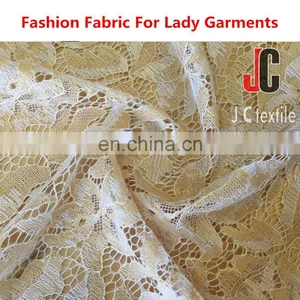 New Fashion JC030 Textile Vintage Style T/C Nylon Cotton African Wedding Lace Fabric thumbnail-3
