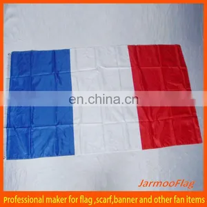 Silk Screen Print France Country National Flag thumbnail-1