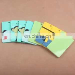 China Factory Supply Single PP Bank Card Holder With Logo Printing, Plastic Credit Card Holder thumbnail-1