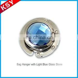 Good Quality Compact Folding Purse Round Shape Bag Hangers Handbag Holder thumbnail-1