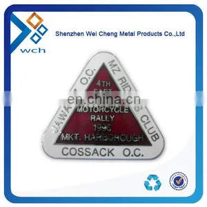 Embossed Logo Metal Labels With Self Adhesive thumbnail-1