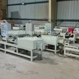 4 Heads Wood Pallets Block Extruding Machine thumbnail-3