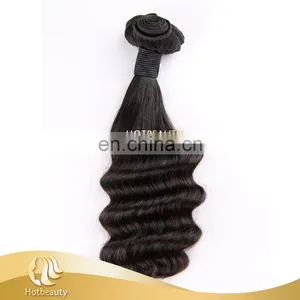 Brazilian Ocean Wave Narural Black Human Curly Hair thumbnail-6
