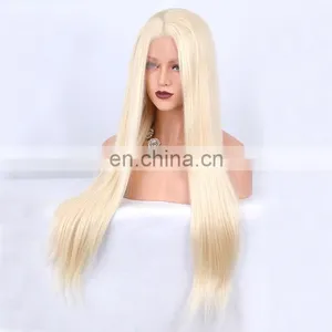 Wholesale Black Hair Products Blonde Color 40 Inch Human Hair Wig thumbnail-2