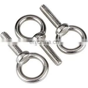 High Strength Lifting Eye Bolts and Nuts Stainless Steel Eye Bolt thumbnail-3