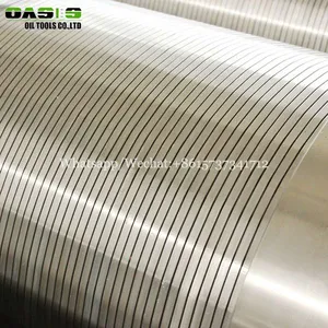 Factory Supply Stainless Steel Johnson Wedge Wire Screen Cage Type V-wire Wound Screens thumbnail-2