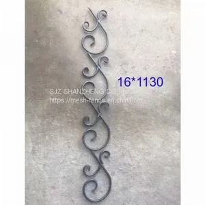 Wrought Iron Ornaments/ Wrought Iron Elements/ Wrought Iron Decorate Parts thumbnail-2