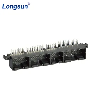 3-174151-2 TYCO AMP TE Automotive Wire Connector 64 Pin PCB Header Connector thumbnail-1