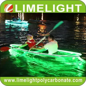 Clear Kayak With LED Light for Night Tour thumbnail-2