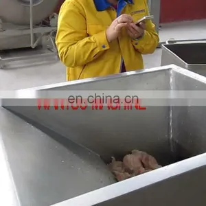 China Made Stainless Steel Frozen Chicken Beef Meat Grinder Machine Price thumbnail-1