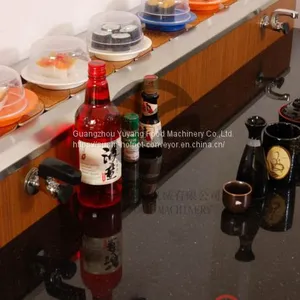 Magnetic Rotating Equipment Delivery System Equipment Sushi Conveyor for Sale thumbnail-3