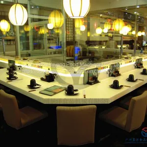 Magnetic Rotating Equipment Delivery System Equipment Sushi Conveyor for Sale thumbnail-4