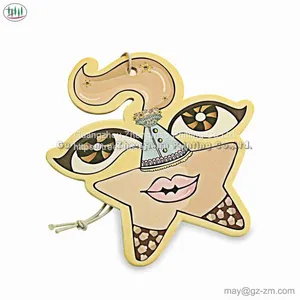 Bulk Scented Absorbed Eco-friendly Material Customized Paper Car Air Freshener Factory Wholesale Price thumbnail-2